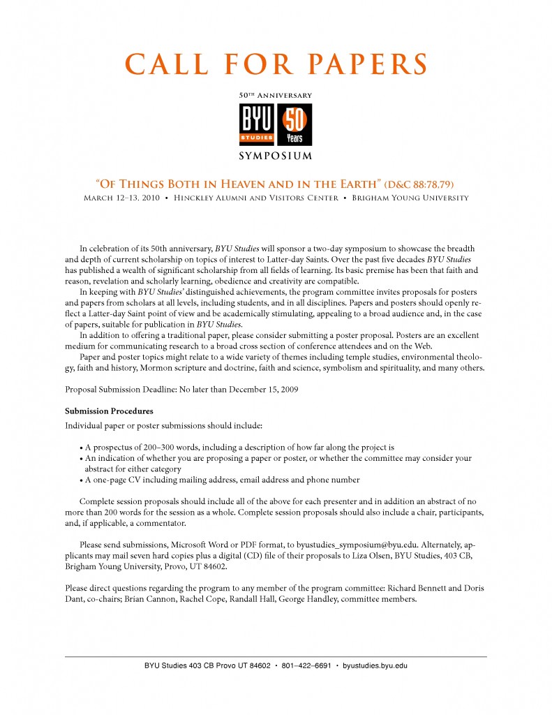 CallforPapers11_03_09_1